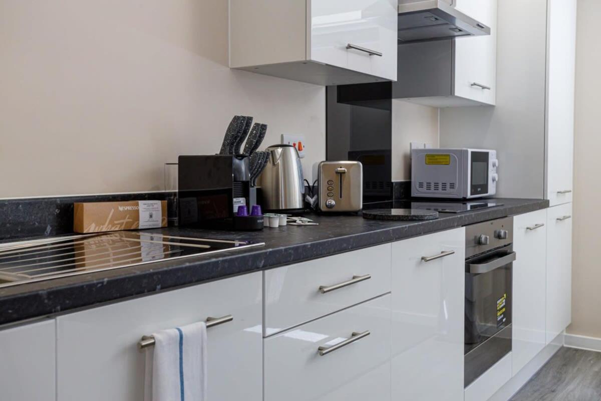 Stylish And Modern 1 Bedroom Apartment Manchester Buitenkant foto